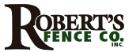 Robert's Fence Co logo