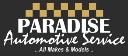 Paradise Automotive Service logo