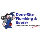 Done-Rite Plumbing and Rooter logo