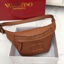 Valentino Small VLogo Belt Bag In Grainy Calfskin logo