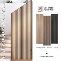 Slat Wood Panel Wall image 3