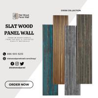 Slat Wood Panel Wall image 1