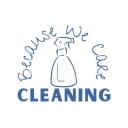 Because We Care Cleaning logo