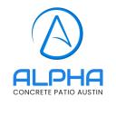 Alpha Concrete Patio Austin logo