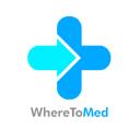 Where to Next/MED logo