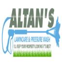 Altan's Lawncare and Pressure Washing logo