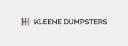 Kleene Dumpsters logo