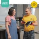 We-Fix Appliance Repair Celebration logo