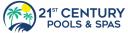 21st Century Pools & Spas logo