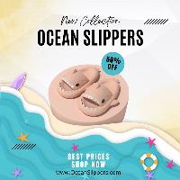 Ocean Slippers - The Original Shark Slides image 1