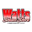 Mattson Distributing a Watts Steam Store Company logo