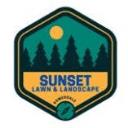 Sunset Lawn and Landscape logo