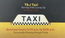 T & J Taxi Service logo