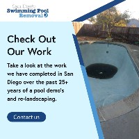 San Diego Swimming Pool Removal image 2