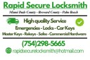 Rapid Secure Locksmith logo