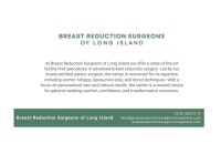 Breast Reduction Surgeons of Long Island image 1