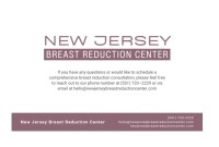 New Jersey Breast Reduction Center image 5