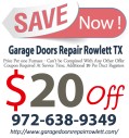 Garage Doors Repair Rowlett logo