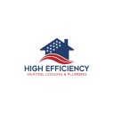 High Efficiency Heating, Cooling & Plumbing logo