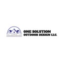 One Solution Outdoor Design logo