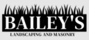 Bailey's Landscaping and Masonry logo