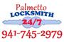 The Palmetto Locksmith Services logo