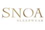 SNOA Sleepwear logo