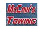 McCain's Towing logo