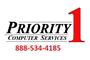 Priority 1 Computers logo