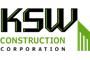 KSW Construction Corporation logo