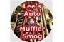 Lee's Auto & Muffler Smog logo