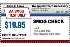 AA Smog Test Only image 1