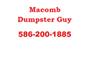 Macomb Dumpster Guy logo
