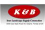 K & B Landscape Supplies logo