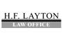 H.F.Layton LAW OFFICE logo
