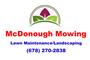 Mcdonough Mowing logo