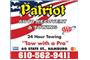 Patriot Auto Recovery and Towing logo