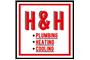 H & H Plumbing Heating Cooling logo