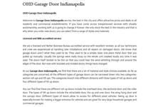 OHD Garage Doors Indianapolis image 4