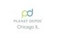 Planet Depos court reporter Chicago IL logo