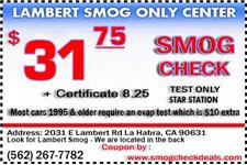 Lambert Smog Only Center image 1