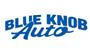 Blue knob auto sales logo