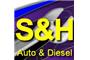 S&H Auto & Diesel Repair logo