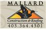 Mallard Construction & Roofing logo