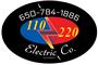 110/220V Electric Co. logo