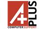 A Plus Computer Support logo