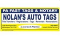Nolan's Auto Tags logo