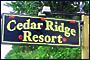 Cedar Ridge Resort logo