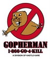 GOPHERMAN / GOPHER MAN AND PEST CONTROL logo