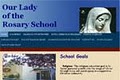 Our Lady of the Rosary School logo